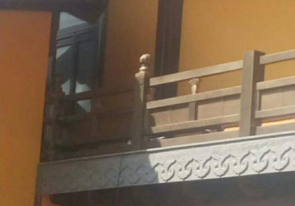 南京溧水观音寺-铜门、铜柱、铜栏杆