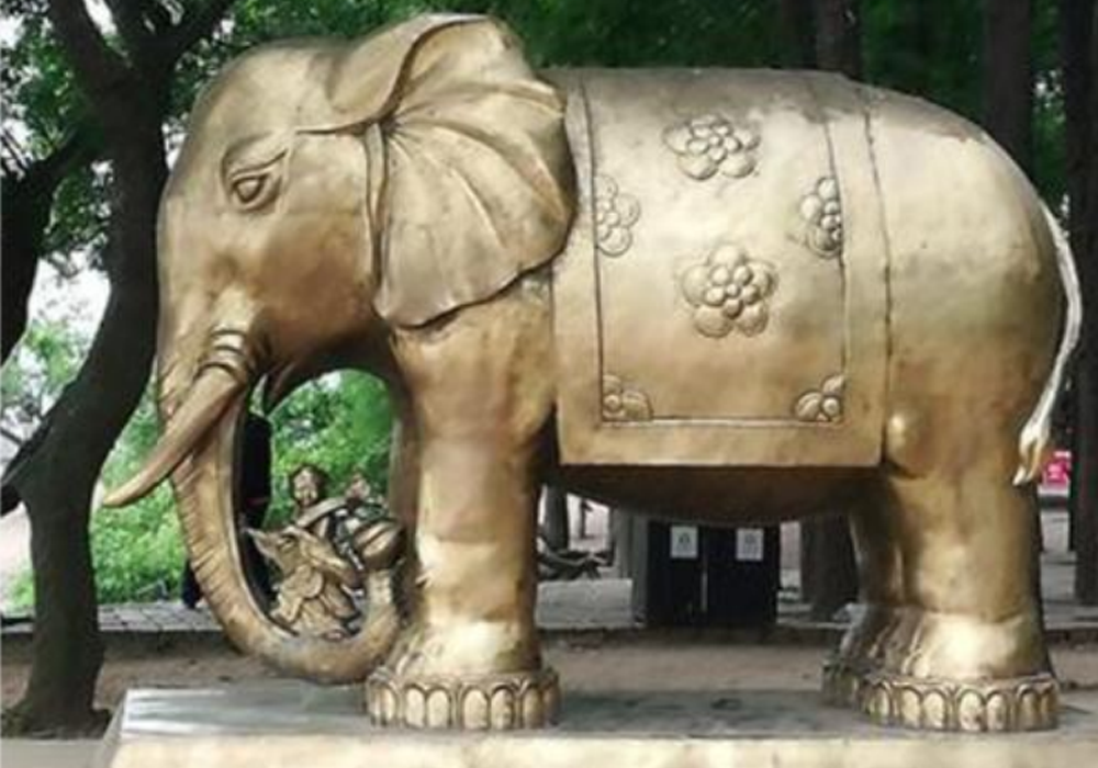 鼋头渚风景区—（铜雕像）