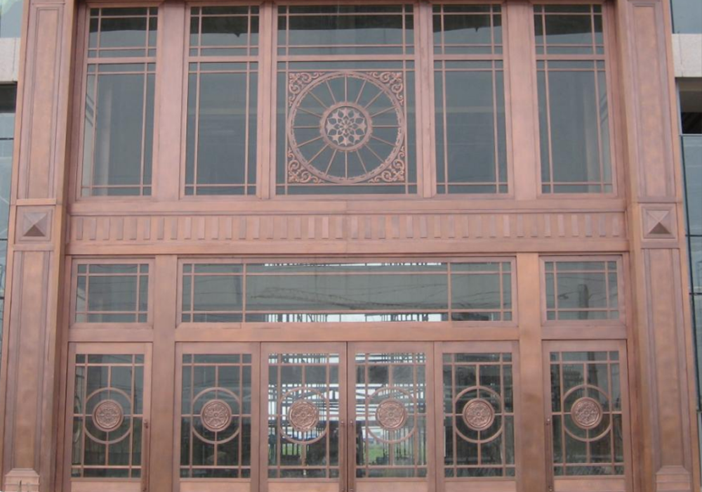 大丰汇博纸业—（大型铜门）